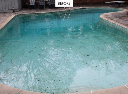 Old Pool Before Renovation
