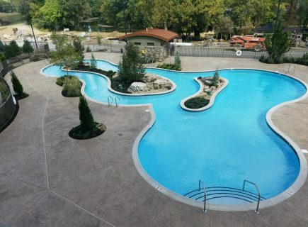 Freeform Pool by Burleson Pools